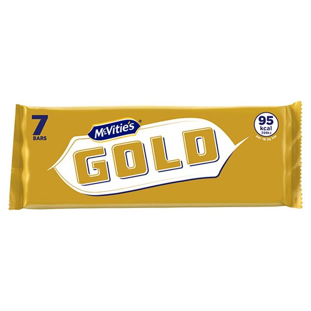 Mcvitie's Gold Bars 8 x 18G