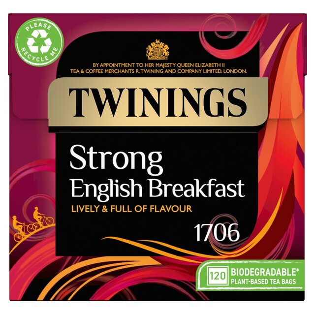 Twinings English Strong Breakfast Tea 160 Sacs de thé