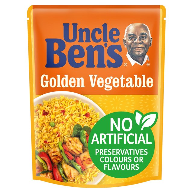Oncle Bens Bens Golden Vegetable micro-ondes riz 250g