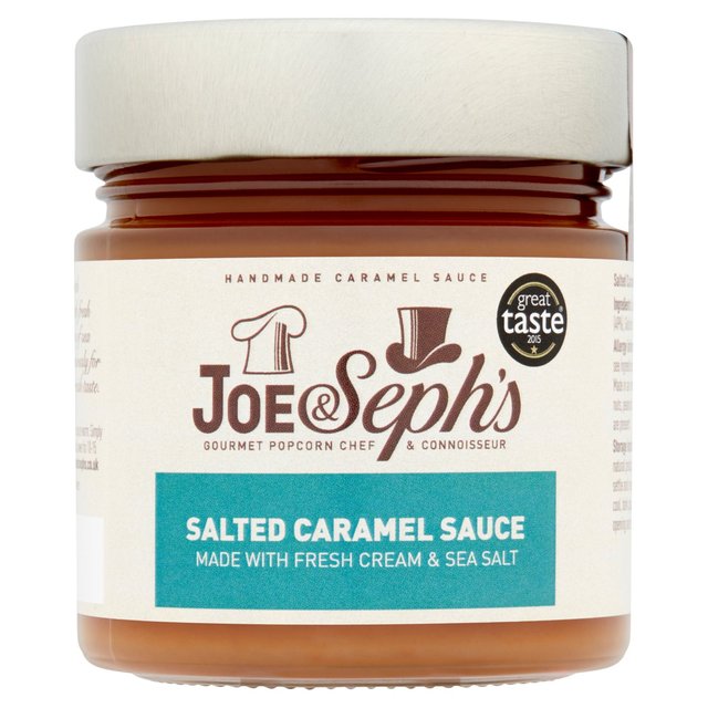 La sauce au caramel salée de Joe & Seph 230g