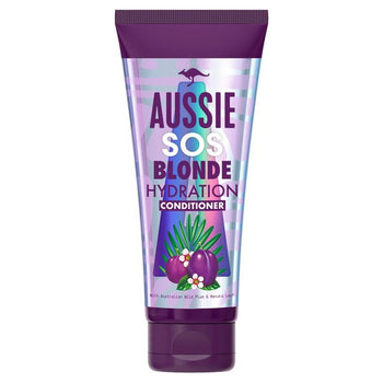 Aussie Blonde Hydratation Purple Hair Revitier pour les cheveux blonds et argentés 200 ml