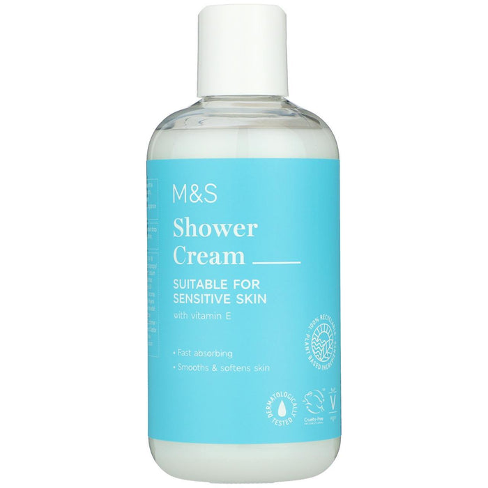Crème de douche à peau sensible aux M&S 250 ml