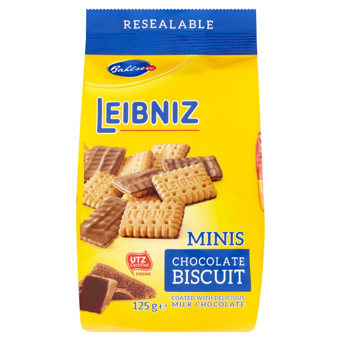 Bahlsen Leibniz Minis Biscuits de mantequilla de chocolate con leche 125G