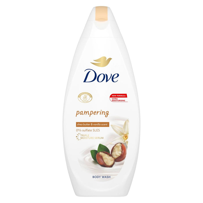Dove Shea Butter Corps Lavage 225 ml