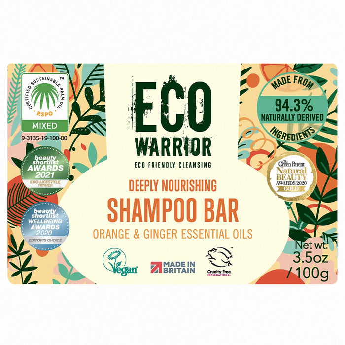 Öko -Krieger -Shampoo Bar 100g