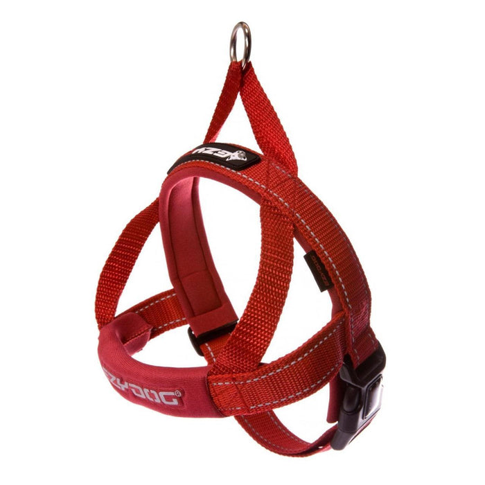 EzyDog Quick Fit Red Dog Harness Small