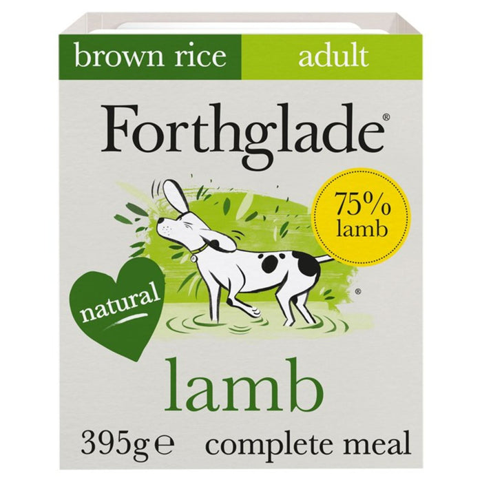 Forthglade Complete Adult Lamb with Brown Rice & Vegetables 395g