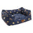 Joules Dog Print Square Dog Bed