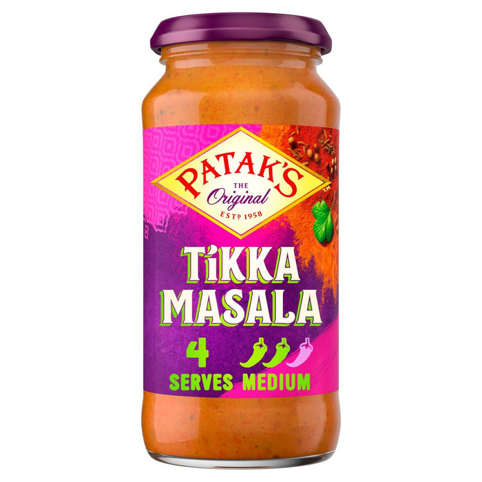 Salsa de curry Tikka Masala de Patak's 450g 
