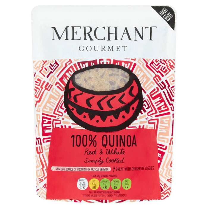 Merchant Gourmet Listo para Comer Quinoa Roja y Blanca 250g 