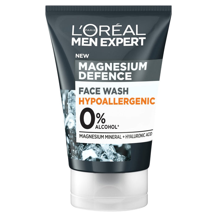 L'Oreal Hombres expertos en la piel sensible a la cara de lavado de la cara 100 ml