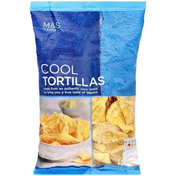 M & S Cool Tortilla Chips 200g