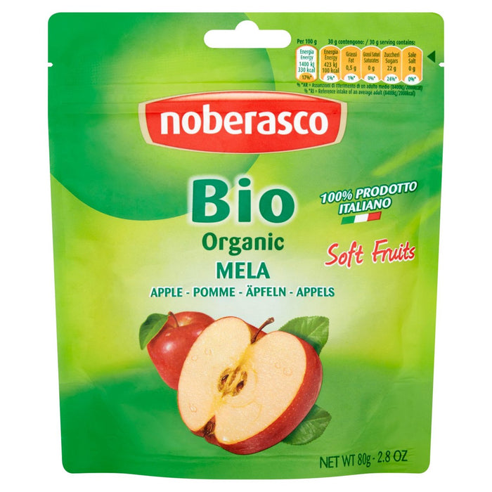 Noberasco Organic Italian Apples 80g